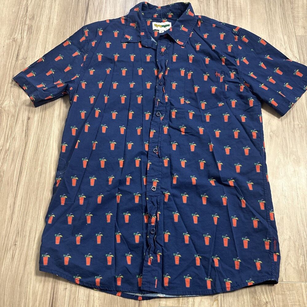 Tipsyelves Brunch Bro Bloody Mary Men’s Shirt All Over Print Graphic XL
